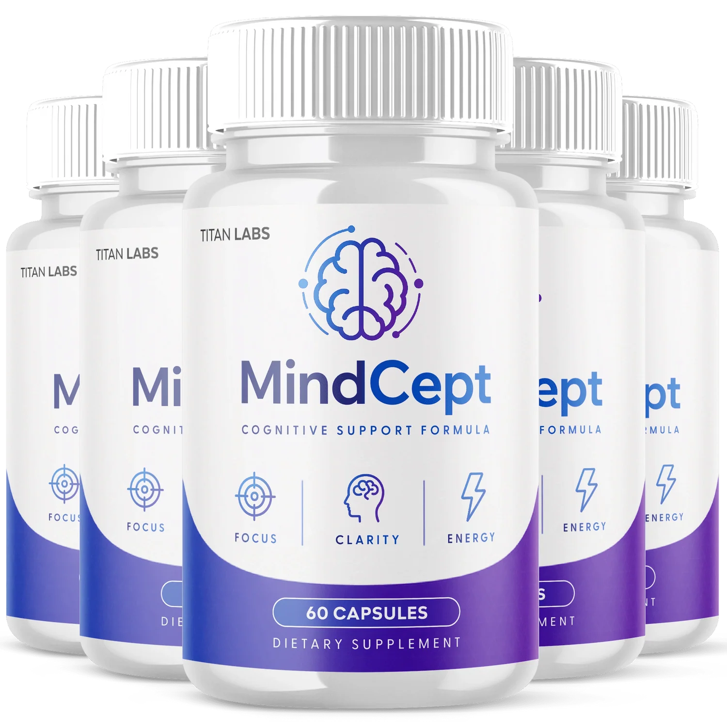 Mindcept® 6 bottle pack — a full 180-day trial run